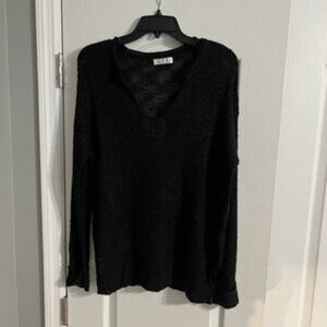 GYK Women's Sweater V Neck Medium